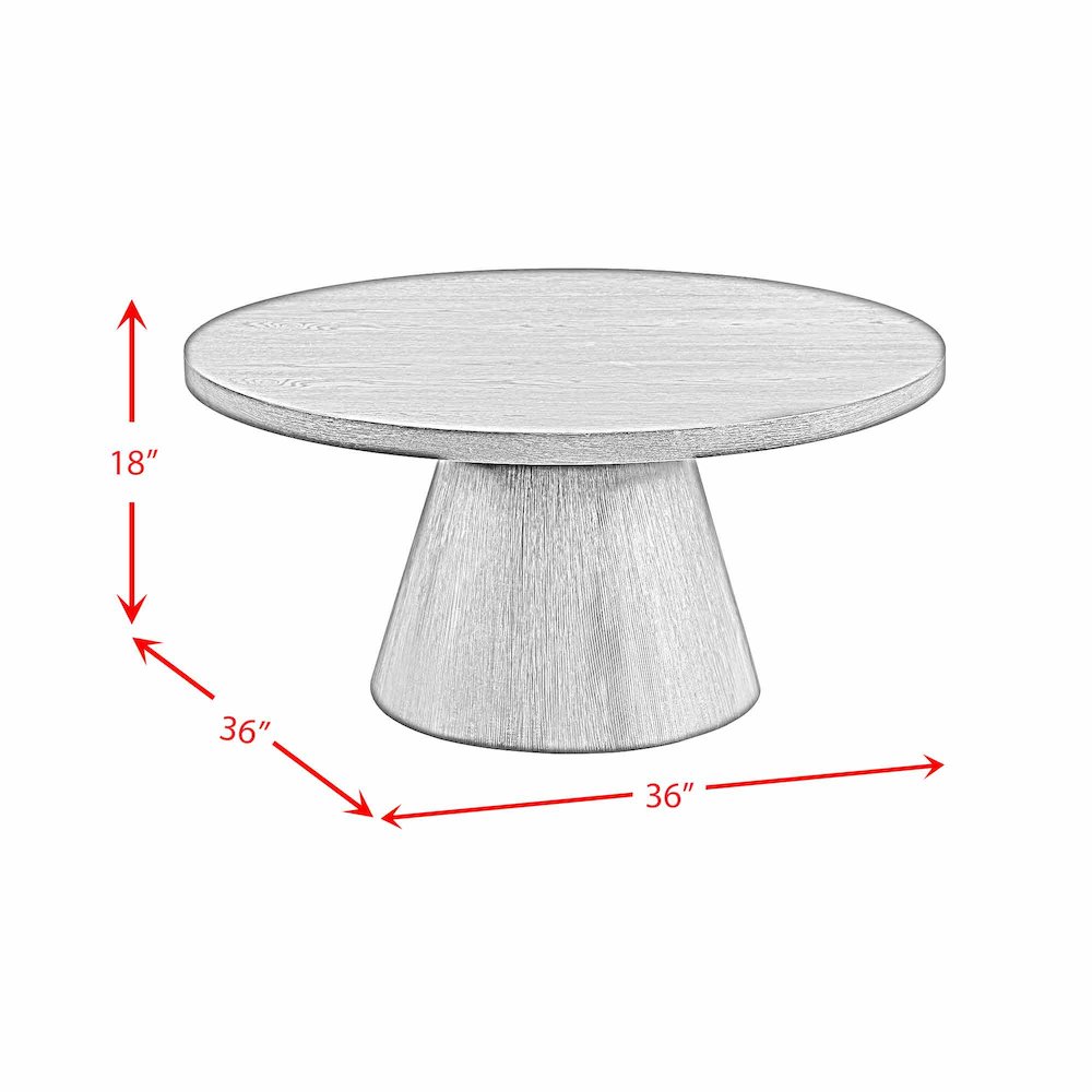Canal 3PC Occasional Table Set in Natural-Coffee Table & Two End Tables. Picture 8