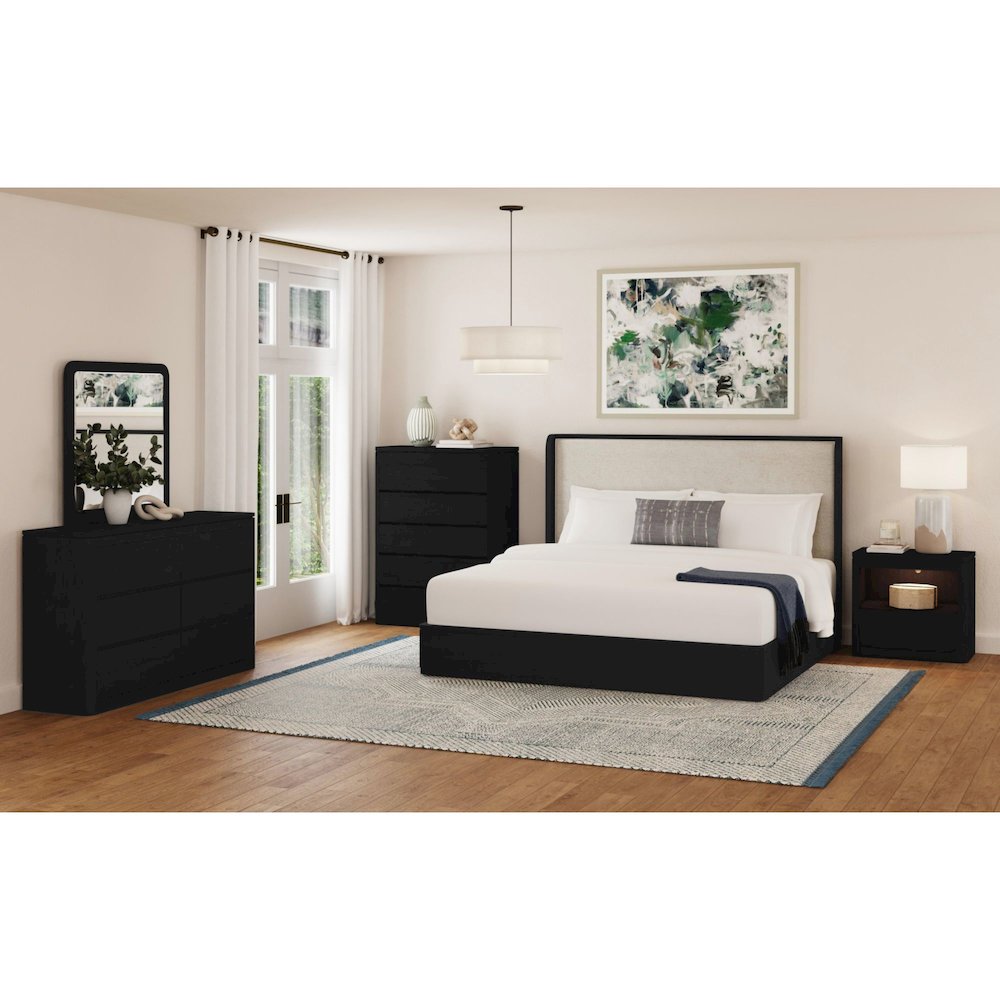 Camelot Chest in Black. Picture 2