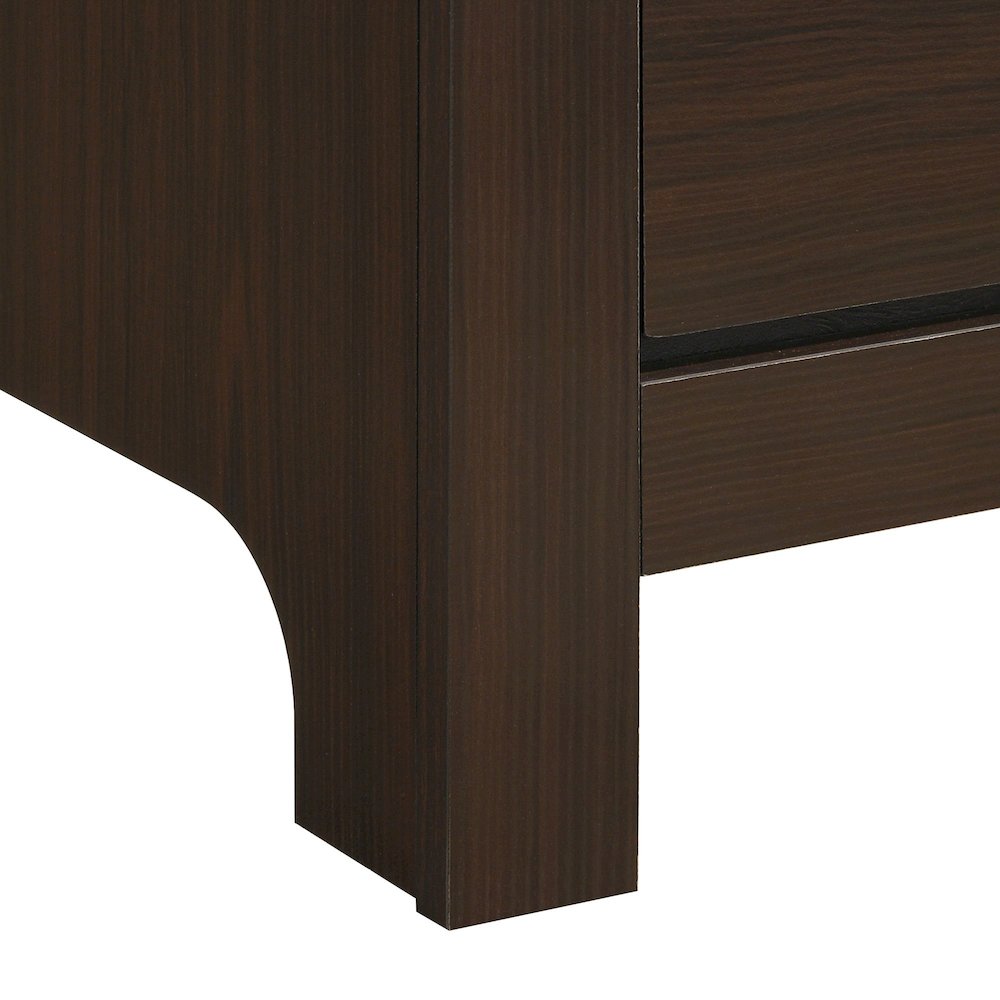 Santino 4-Drawer Chest in Espresso. Picture 8