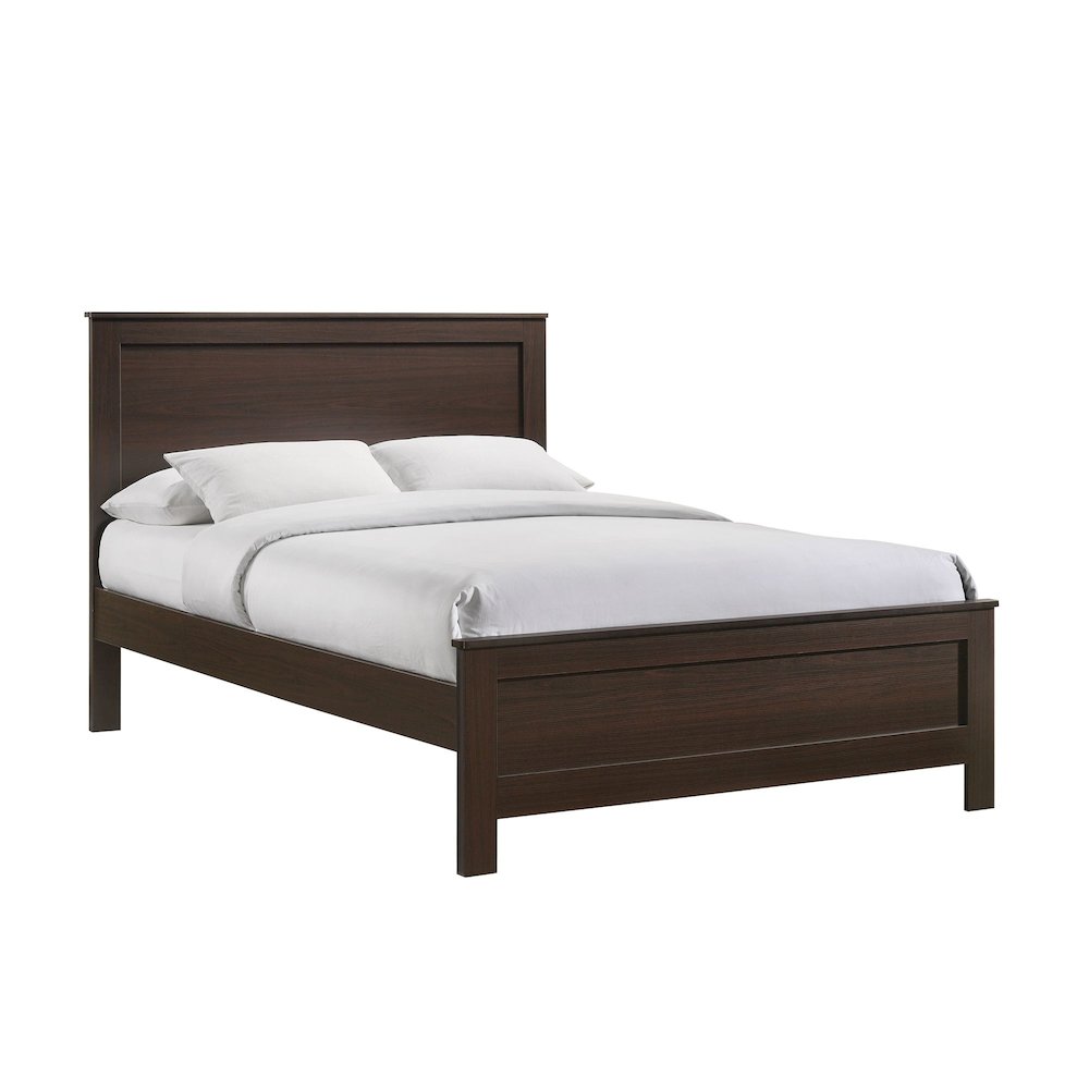 Santino Full Panel Bed in Espresso. Picture 1