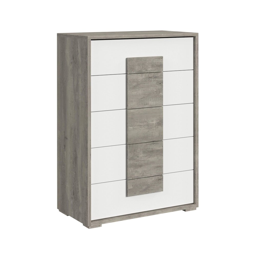 San Matteo Queen 3PC Bedroom Set with LED in Dual Tone. Picture 3