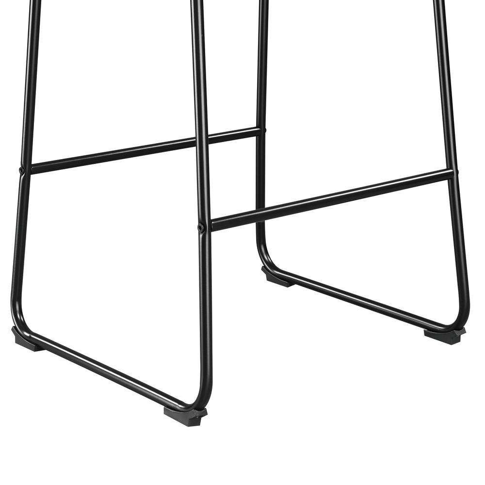 Picket House Furnishings Richmond 30" Bar Stool in Linen White. Picture 10