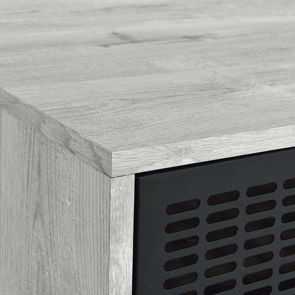 Bron End Table in Grey. Picture 4