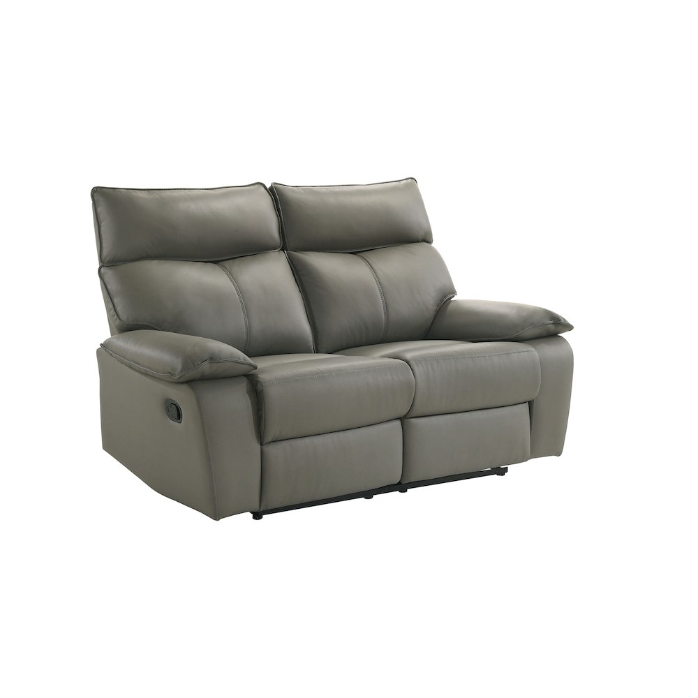 Murray Motion Loveseat in Aviarah Grey. Picture 1