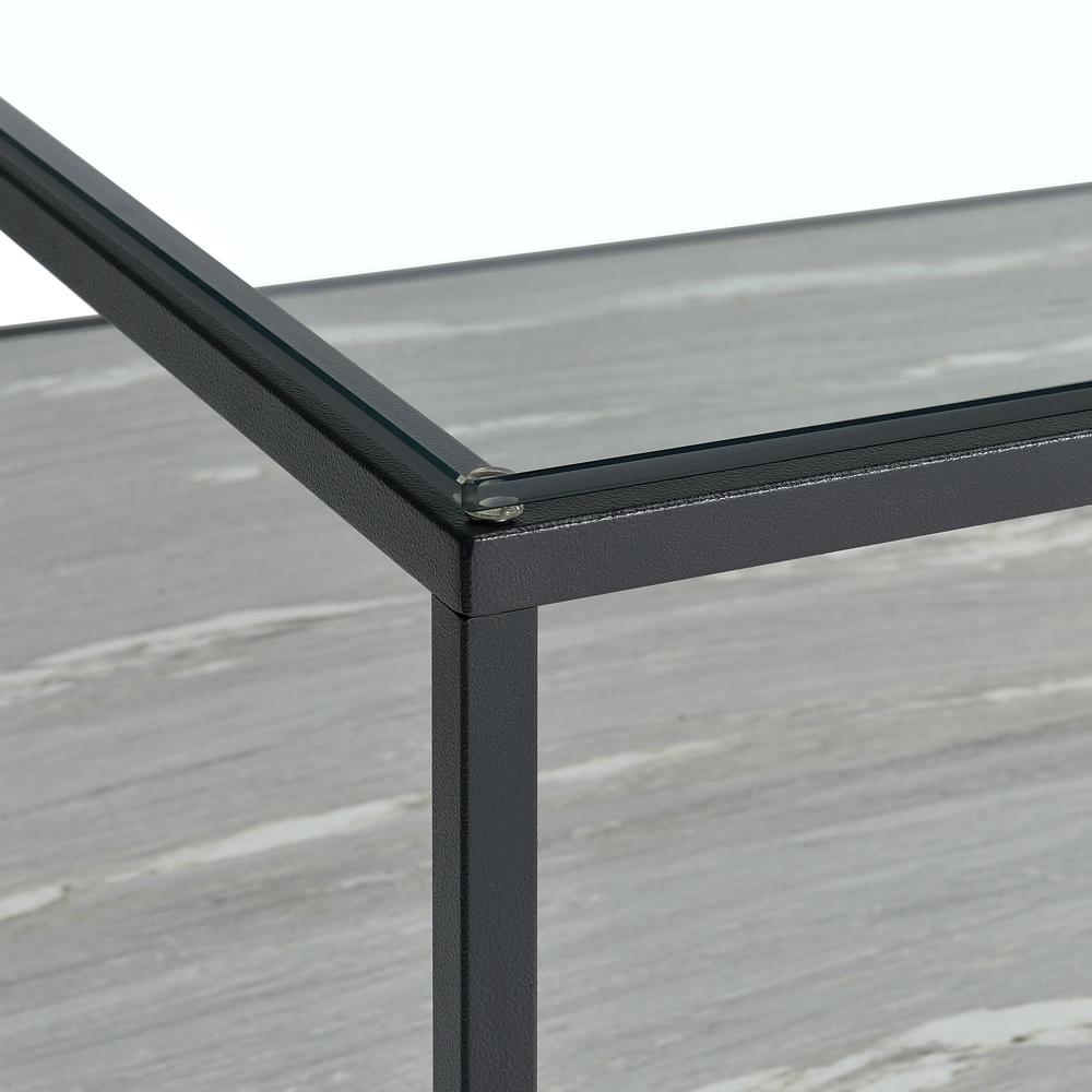 Finney End Table in Grey. Picture 4