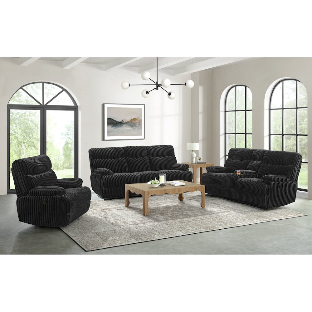 Admiral Motion Sofa in Masis Black. Picture 7