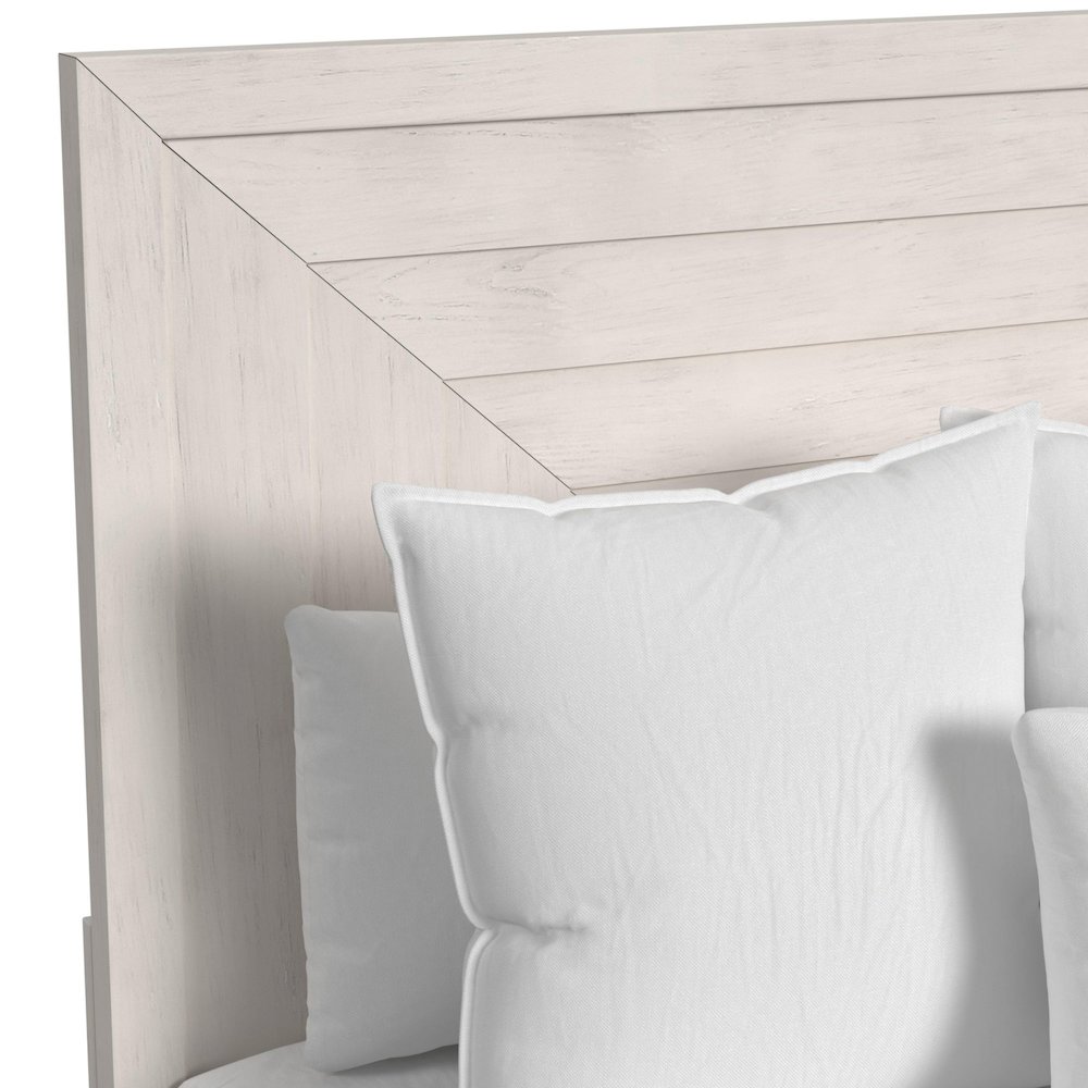 Rhiannon King Storage 3PC Bedroom Set in Antique White. Picture 4
