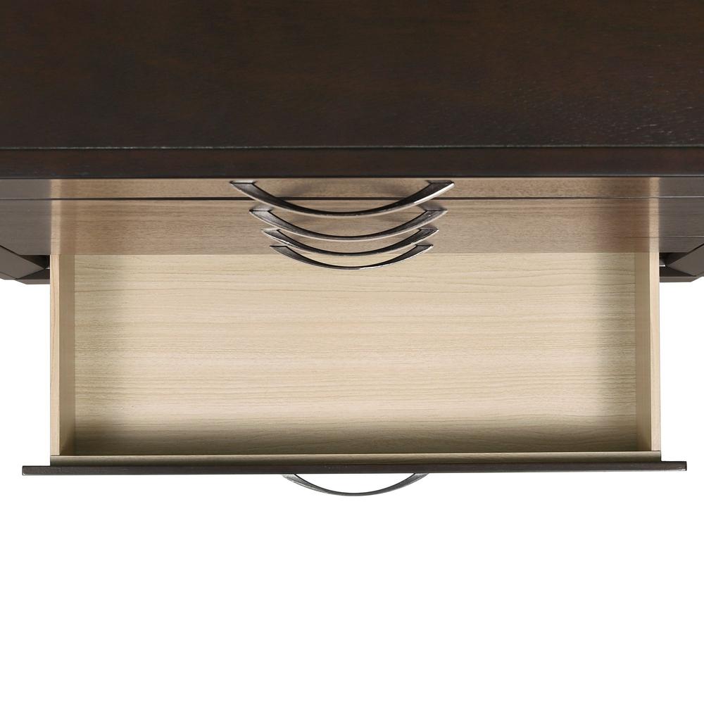 Warren 2-Drawer Nightstand in Merlot. Picture 6