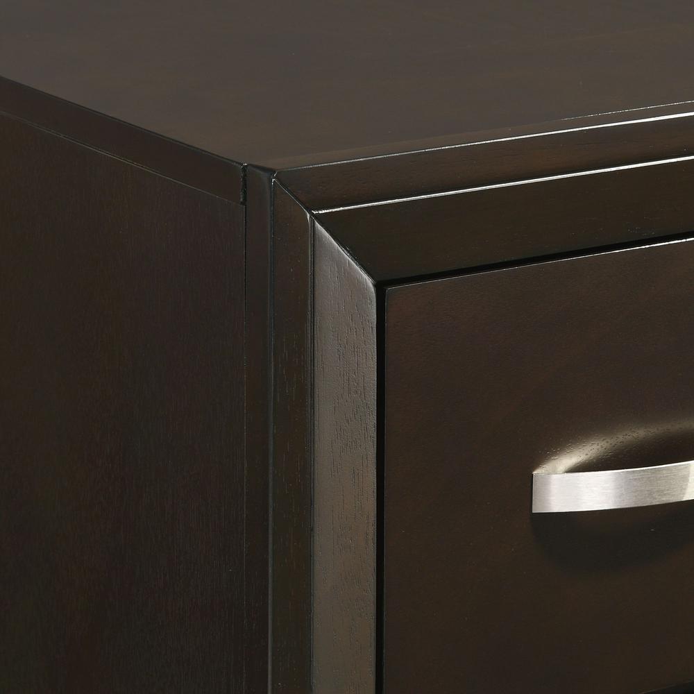 Warren 2-Drawer Nightstand in Merlot. Picture 4