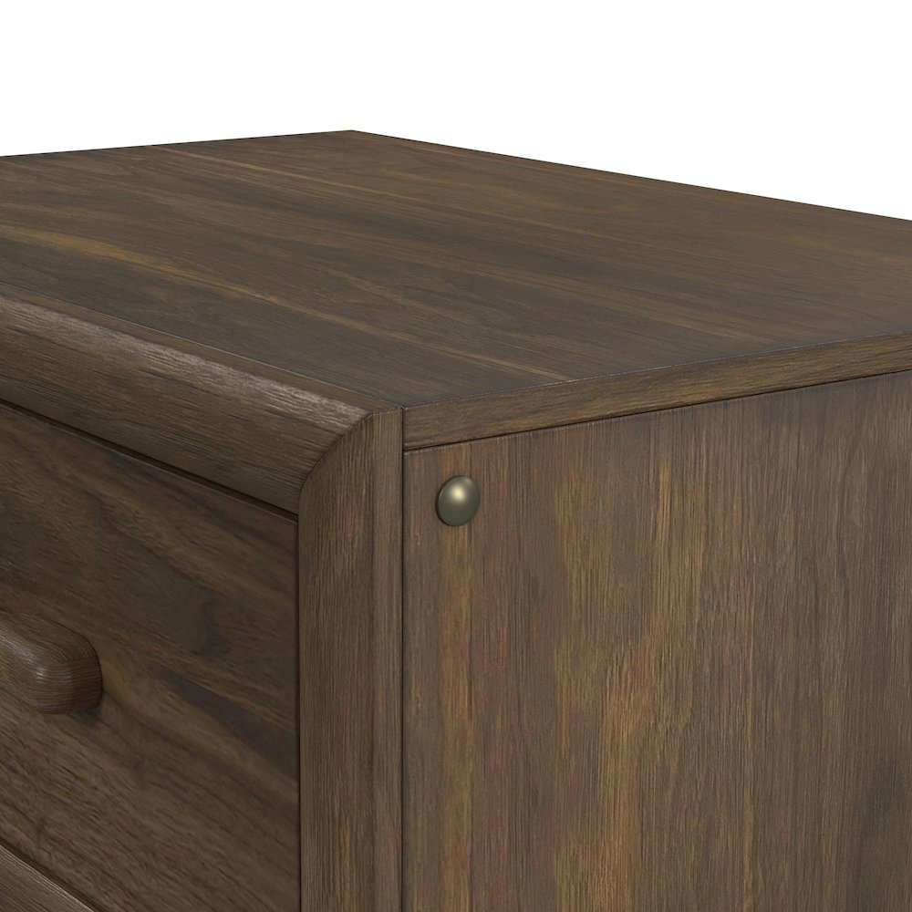 Perth Queen UPH 5PC Bedroom Set with Boucle Beige and LED in Brown. Picture 12