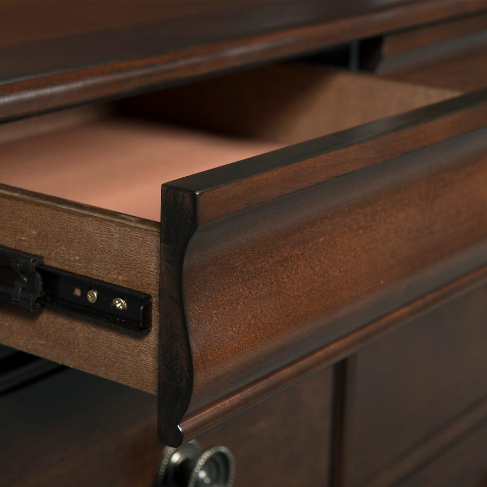 Conley Cherry Dresser & Mirror Set. Picture 7