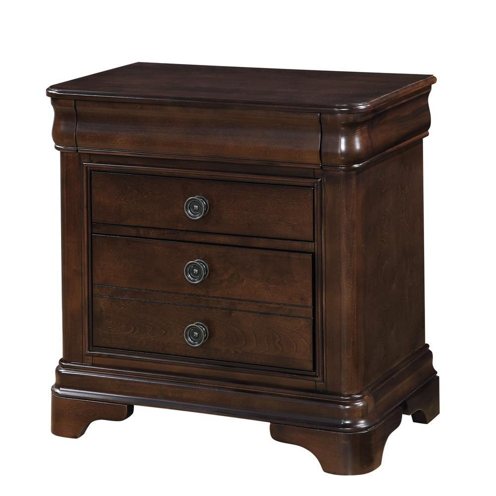 Conley Cherry King Panel 6PC Bedroom Set. Picture 22