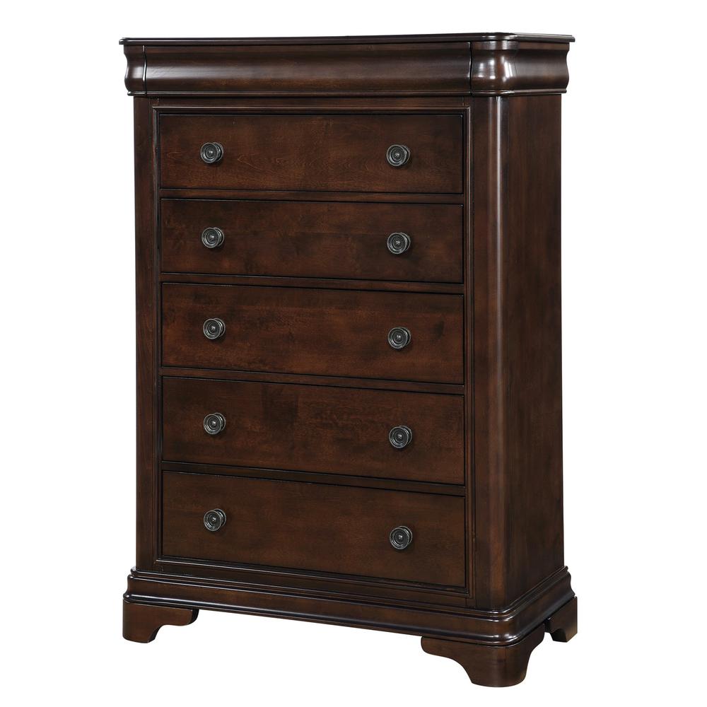 Conley Cherry King Sleigh 3PC Bedroom Set. Picture 14