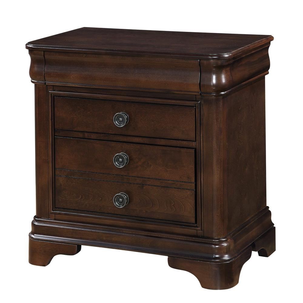 Conley Cherry Queen Panel 3PC Bedroom Set. Picture 17