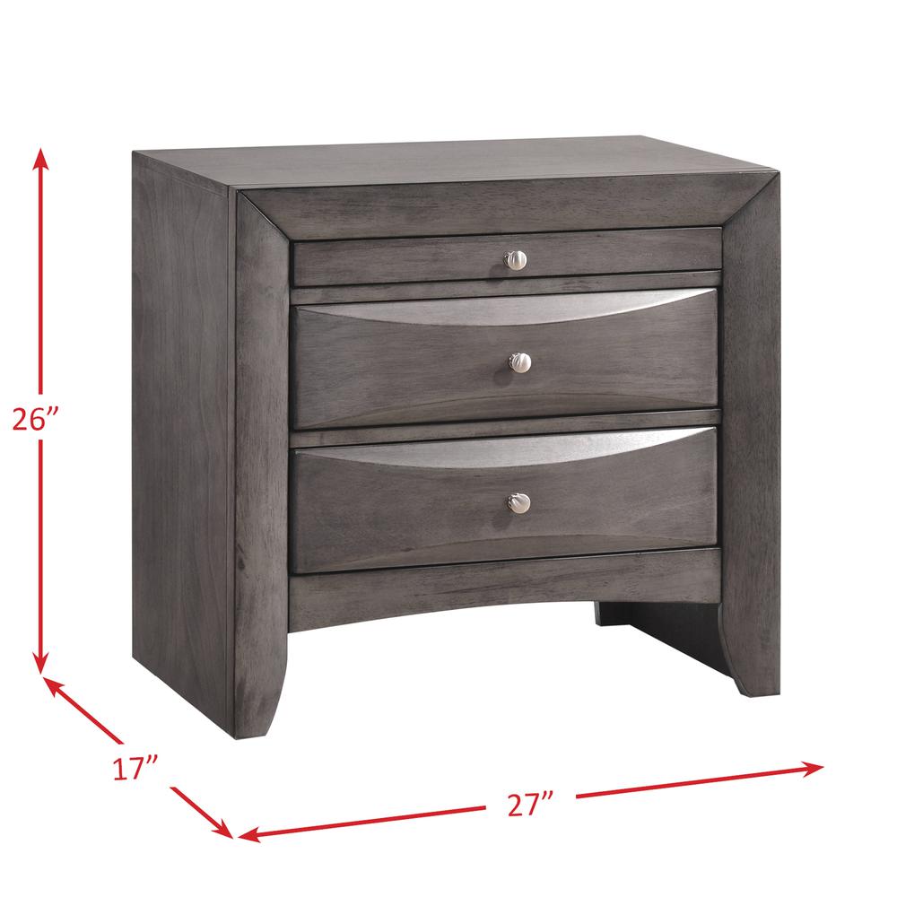 Madison Full Storage 4PC Bedroom Set. Picture 4