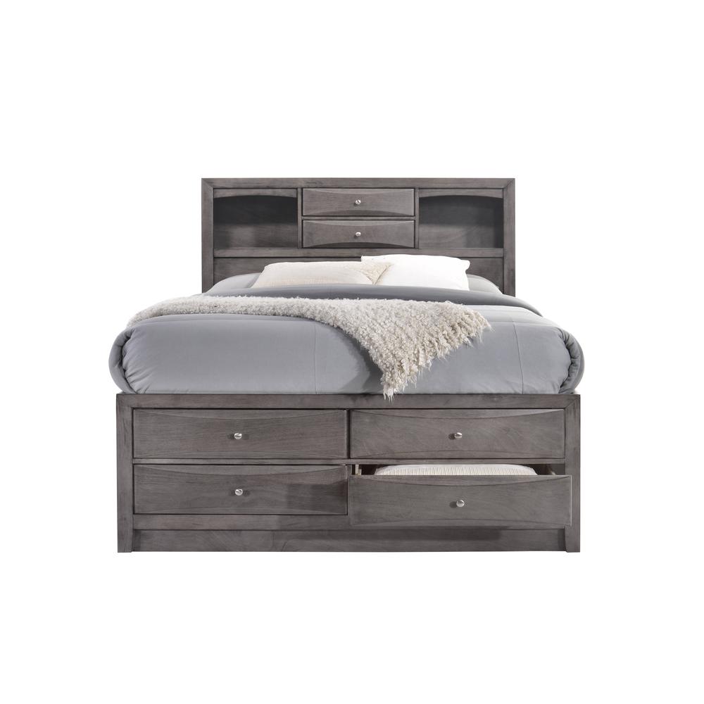Madison Full Storage 6PC Bedroom Set. Picture 1