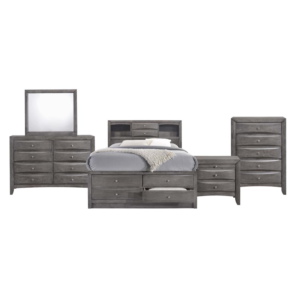 Madison King Storage 5PC Bedroom Set. Picture 15