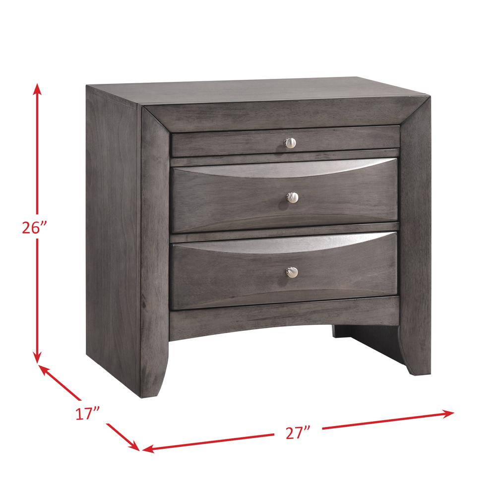 Madison Queen Storage 4PC Bedroom Set. Picture 3