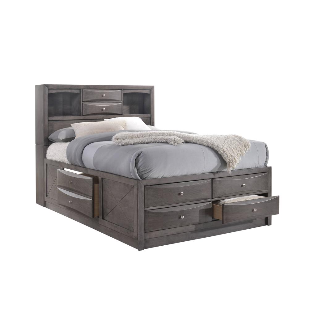 Madison Queen Storage 5PC Bedroom Set. Picture 22