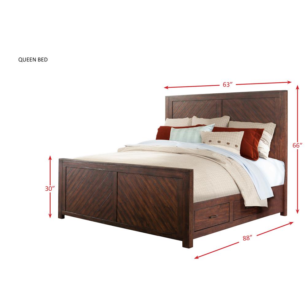 Dex Queen Platform Storage 6PC Bedroom Set. Picture 24