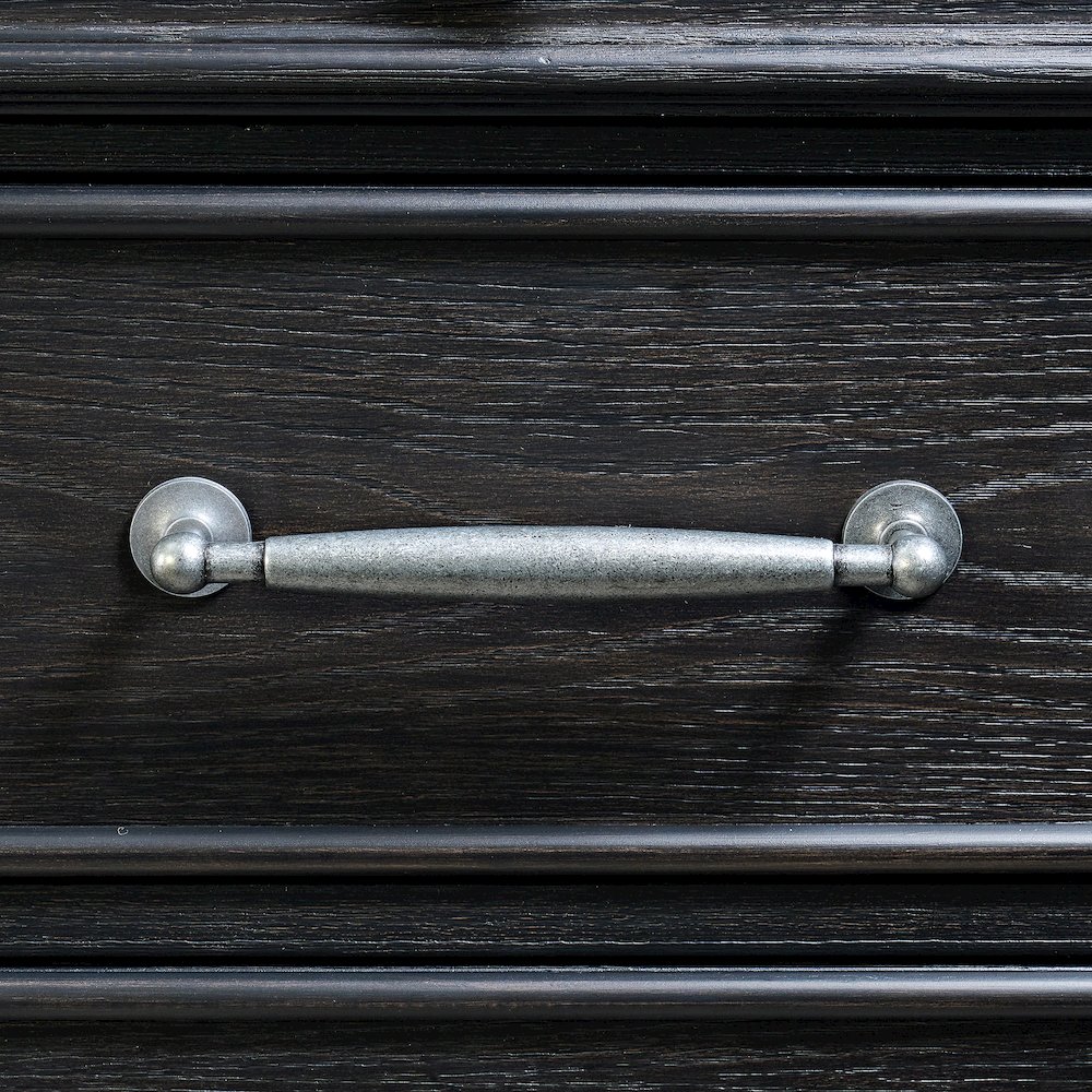 Paterson 1 Door and 7-Drawer Chest in Black. Picture 9