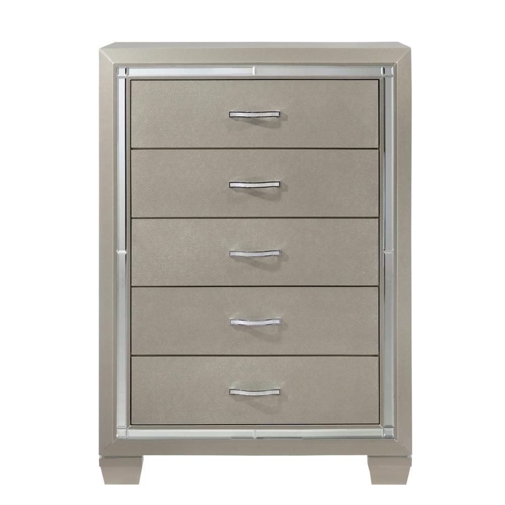 Glamour Youth Twin Platform 6PC Bedroom Set. Picture 10