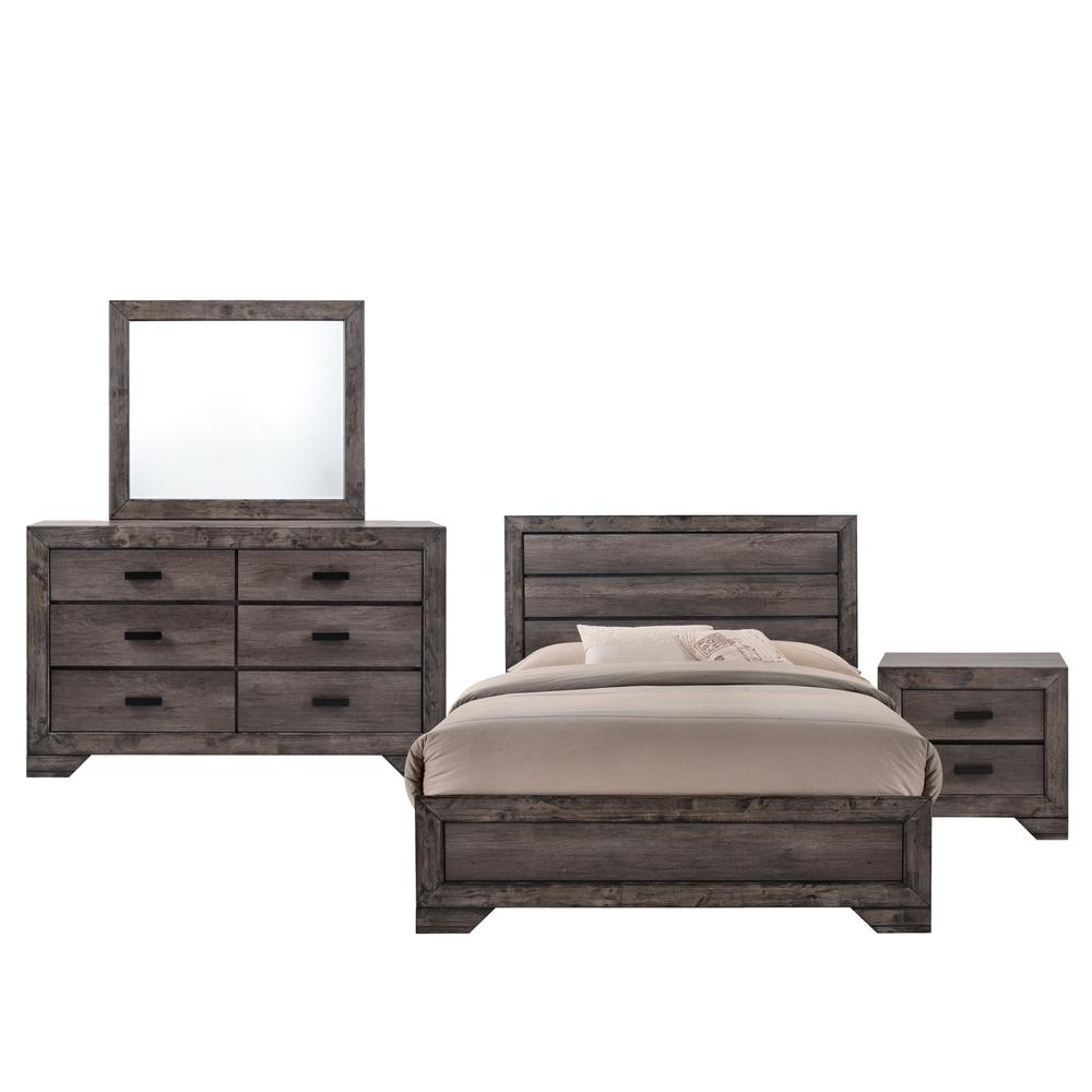 Grayson King Panel 4PC Bedroom Set. Picture 24