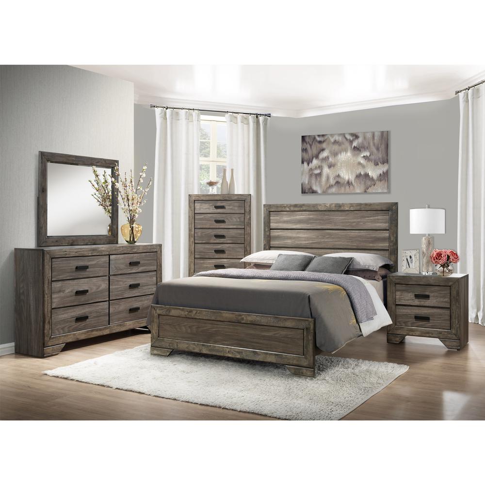 Grayson King Panel 4PC Bedroom Set. Picture 22