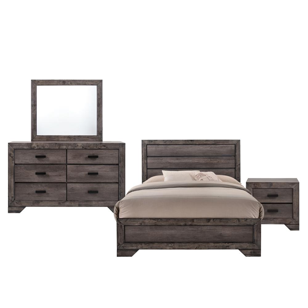 Grayson Queen Panel 4PC Bedroom Set. Picture 22