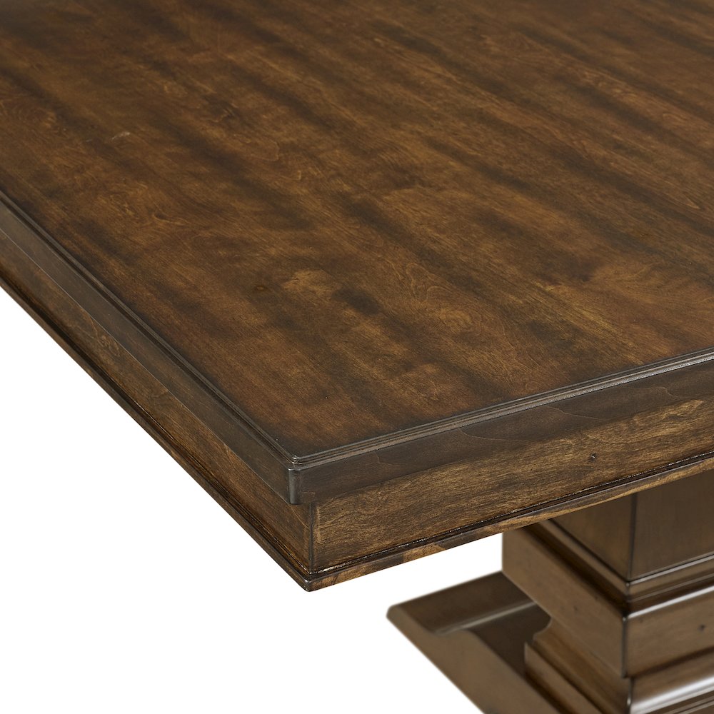 Stark Dining Table with with 18" Leaf in Cherry. Picture 7