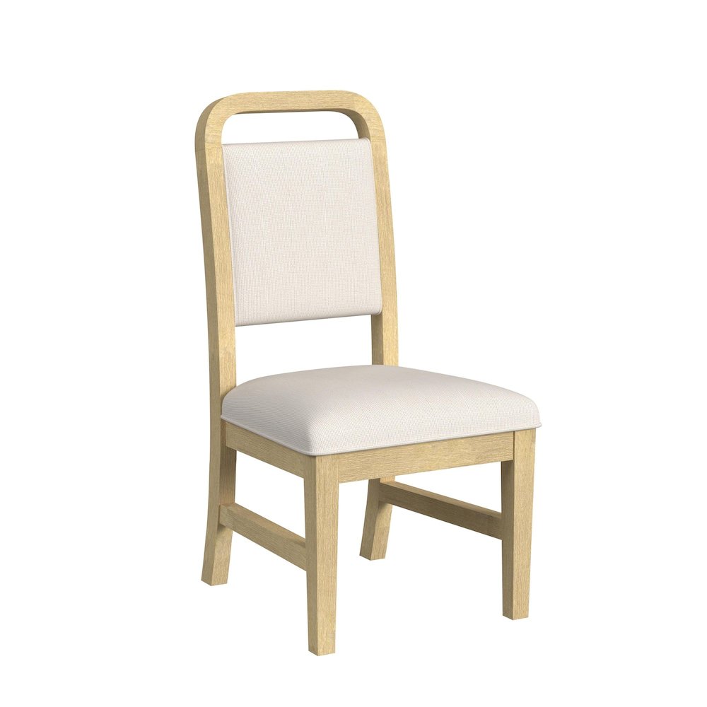Ridgemont 5PC Standard Height Dining Set in Natural-Table and Four Chairs. Picture 4