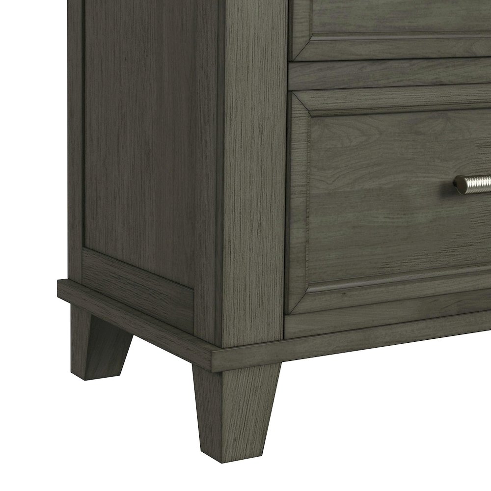 Henrik Dresser and Mirror Set in Grey. Picture 6