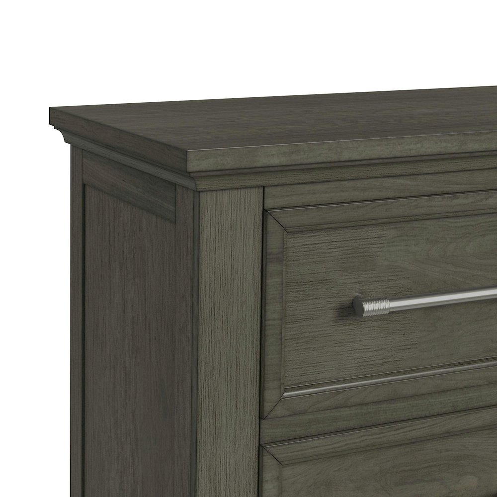 Henrik Dresser and Mirror Set in Grey. Picture 5