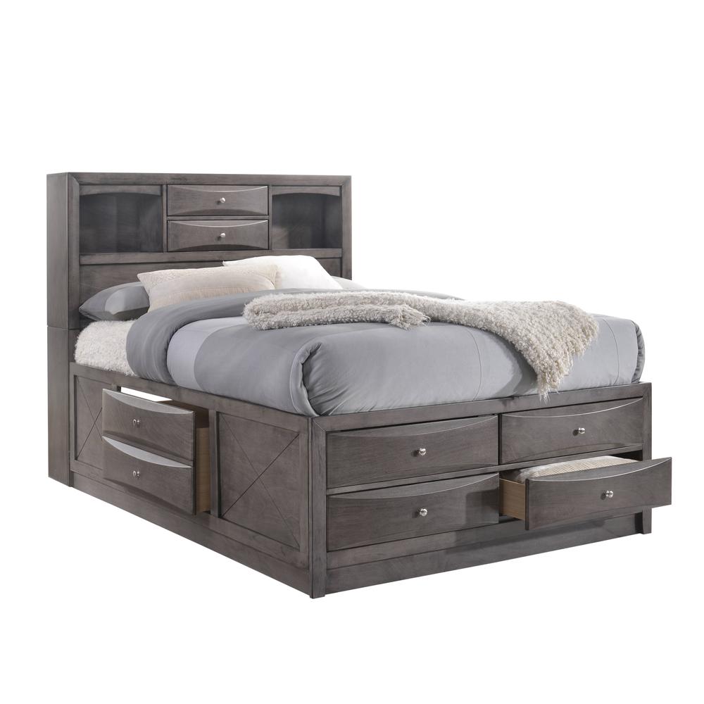 Madison Queen Storage 3PC Bedroom Set. Picture 16