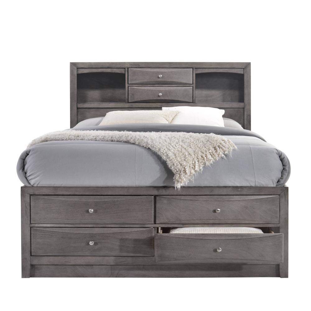 Madison Queen Storage 4PC Bedroom Set. Picture 13