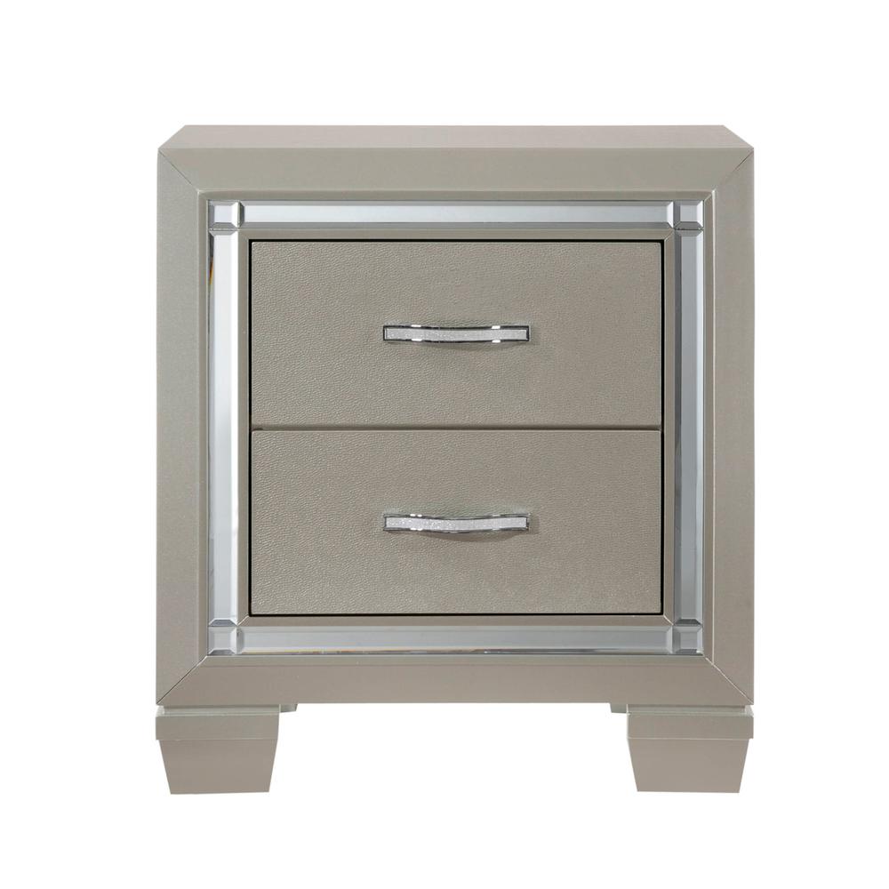 Glamour Youth Full Platform w/ Trundle 6PC Bedroom Set. Picture 26
