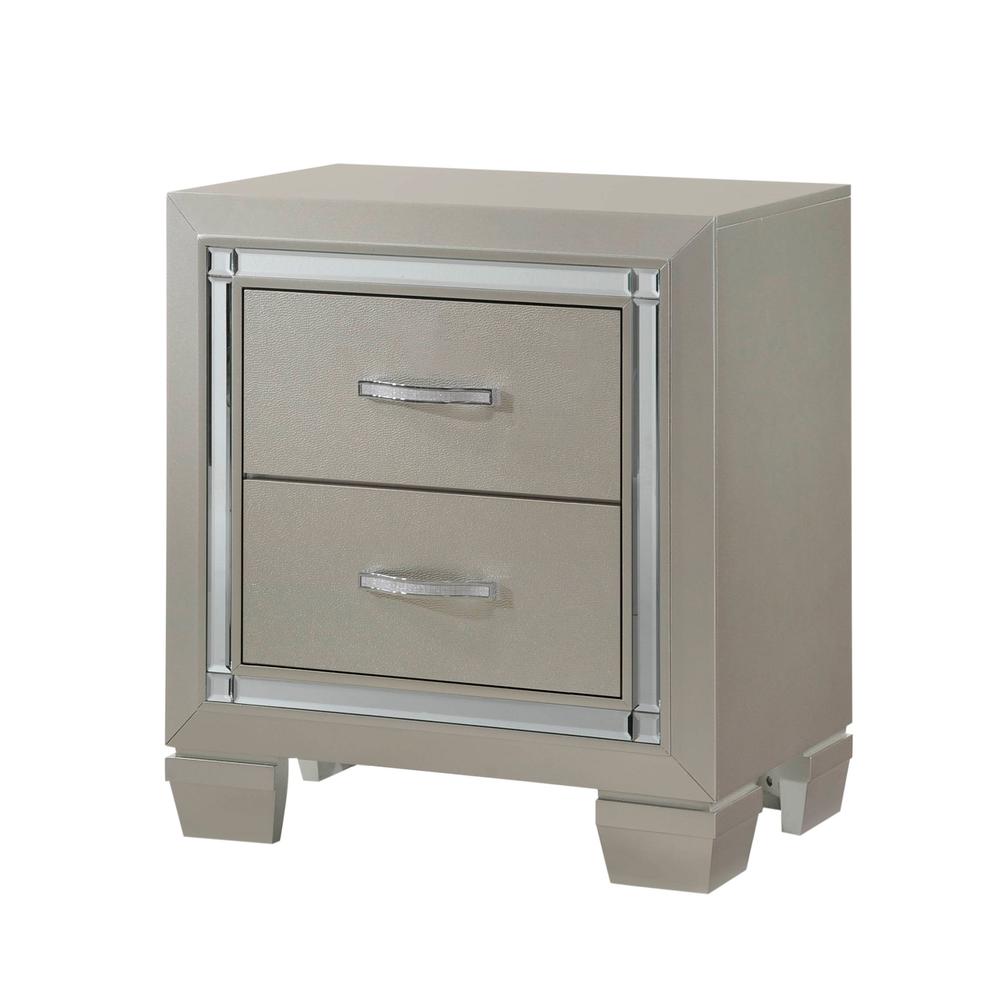 Glamour Youth Full Platform w/ Trundle 6PC Bedroom Set. Picture 27