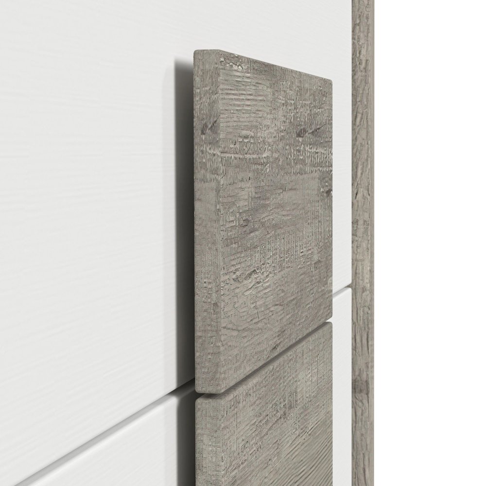 San Matteo King 5PC Bedroom Set with LED in Dual Tone. Picture 12