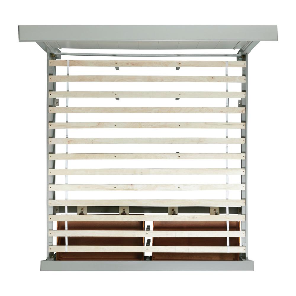 Brooks King Platform Storage 6PC Bedroom Set in Grey. Picture 8