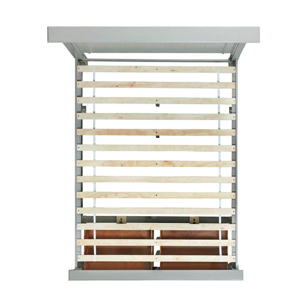 Brooks Queen Platform Storage 6PC Bedroom Set in Grey. Picture 8