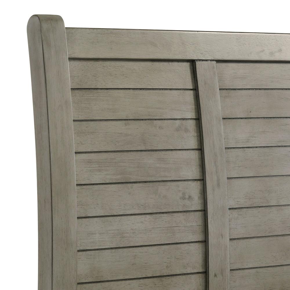 Damen Queen Storage Bed in Drift Grey. Picture 6
