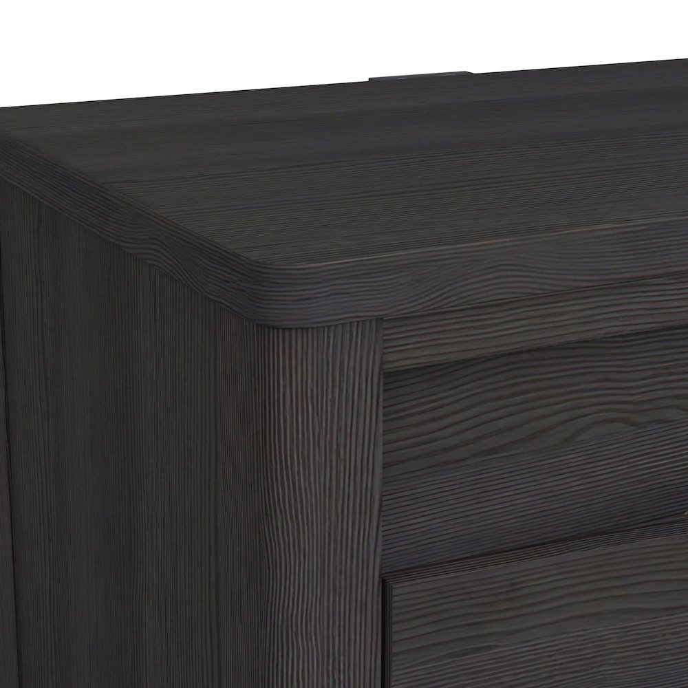 Tobias Full 3PC Bedroom Set with LED in Black. Picture 10