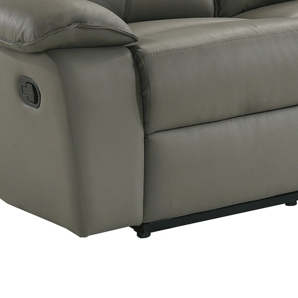 Murray Motion Recliner in Aviarah Grey. Picture 6