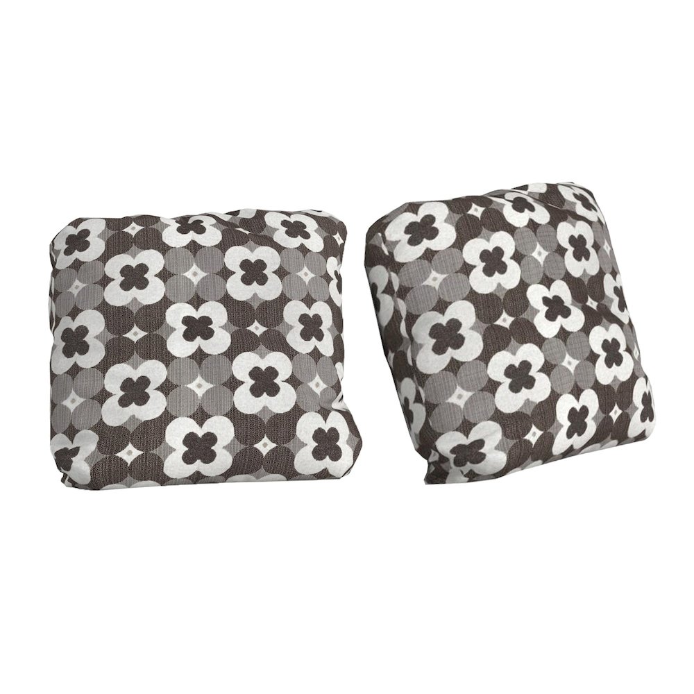 Zandara 2 Accent Pillows - Olefin Grey. Picture 1
