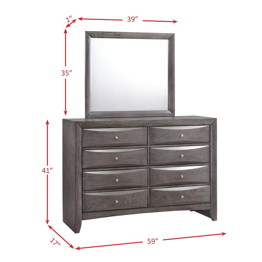 Madison Full Storage 4PC Bedroom Set. Picture 26