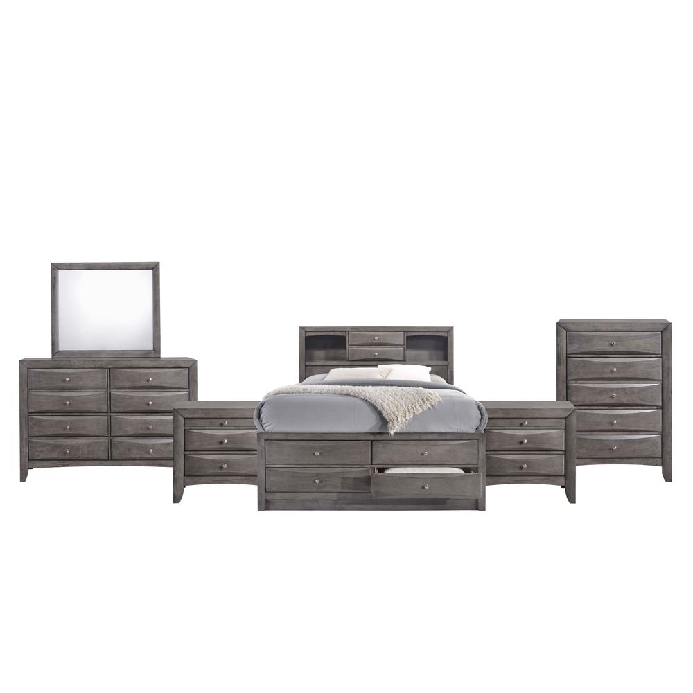 Madison Full Storage 6PC Bedroom Set. Picture 45