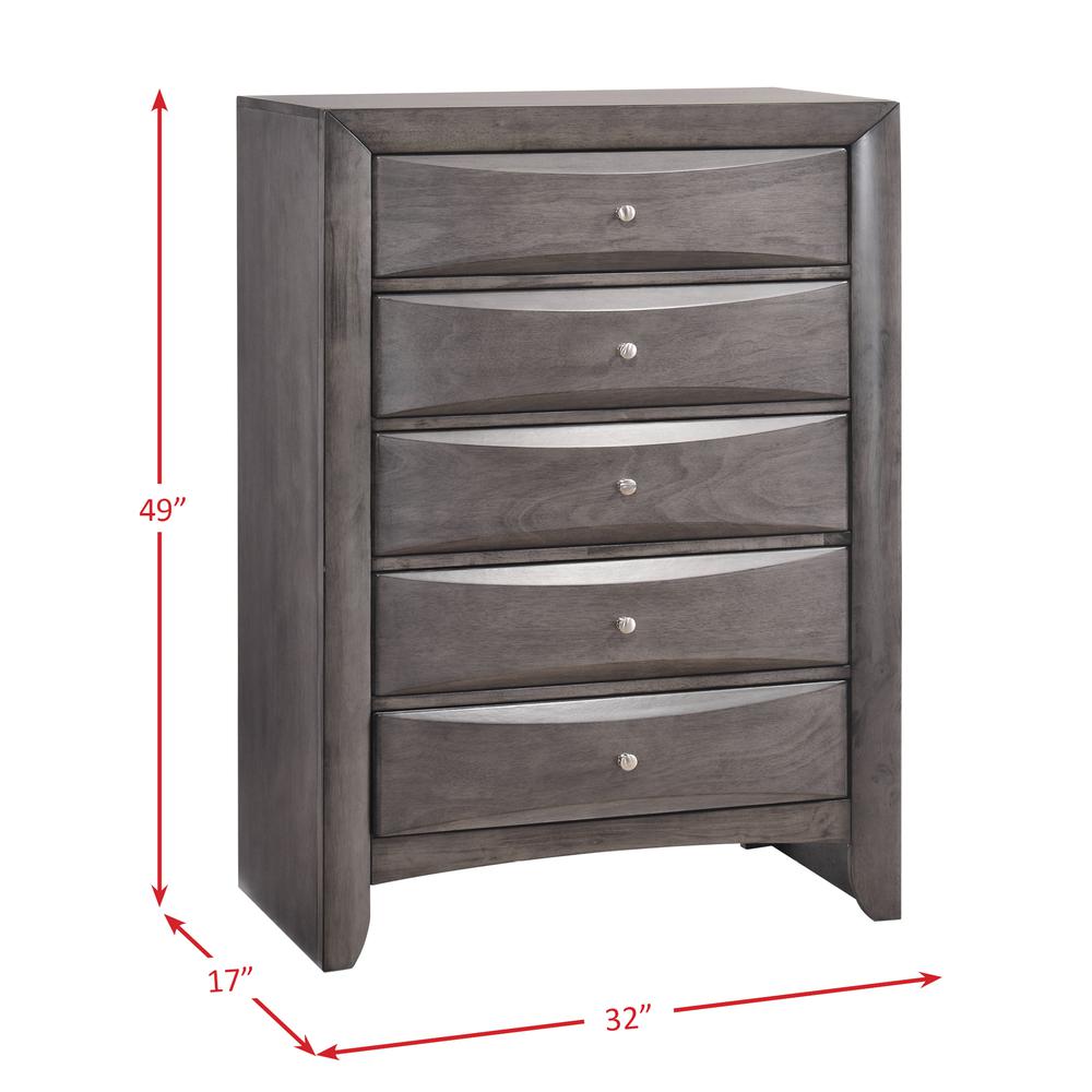 Madison Full Storage 6PC Bedroom Set. Picture 35