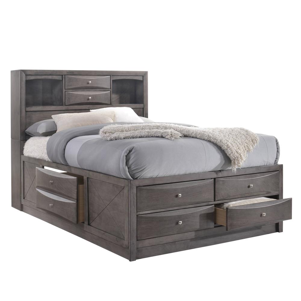 Madison Full Storage 6PC Bedroom Set. Picture 37