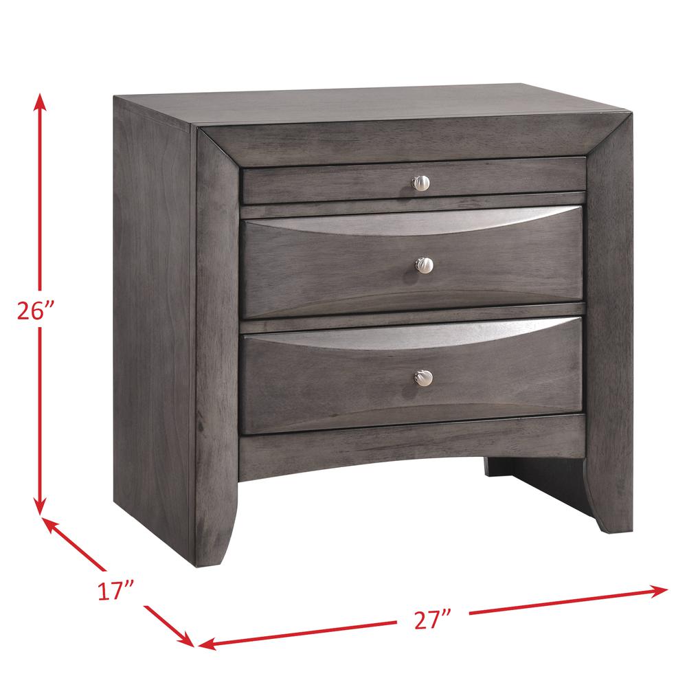 Madison King Storage 3PC Bedroom Set. Picture 27