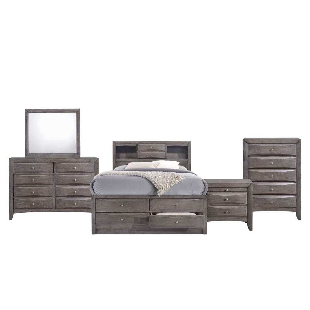 Madison King Storage 5PC Bedroom Set. Picture 45